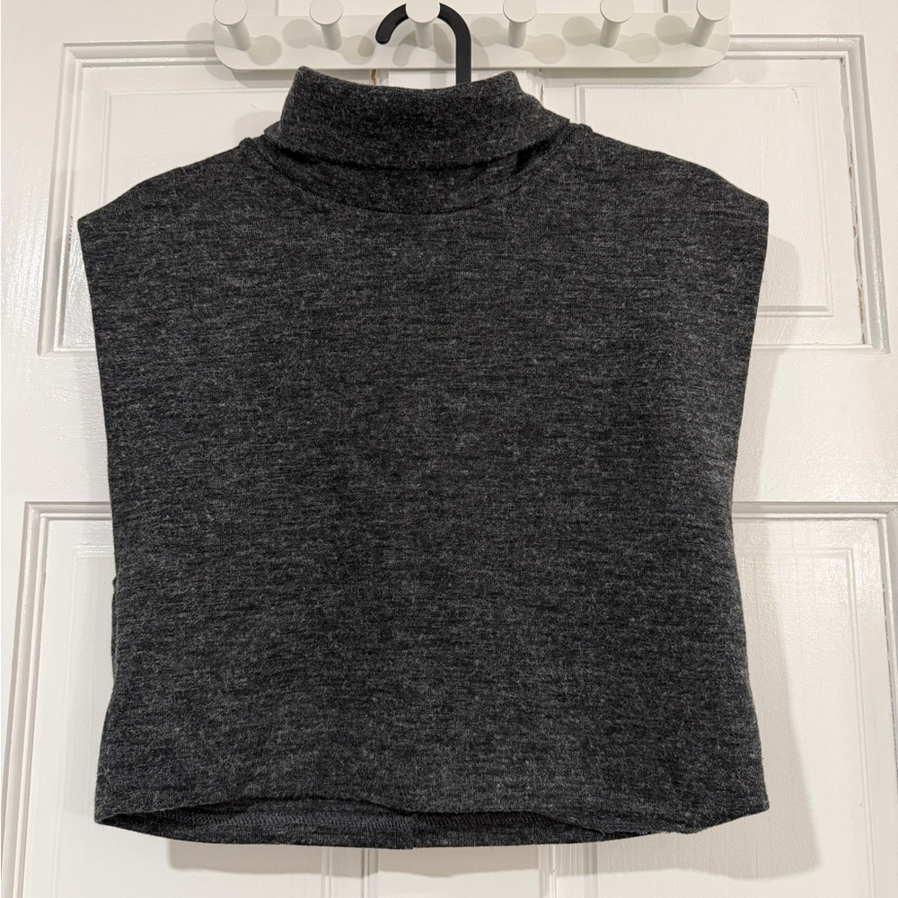 Zara Charcoal Turtleneck Sweater